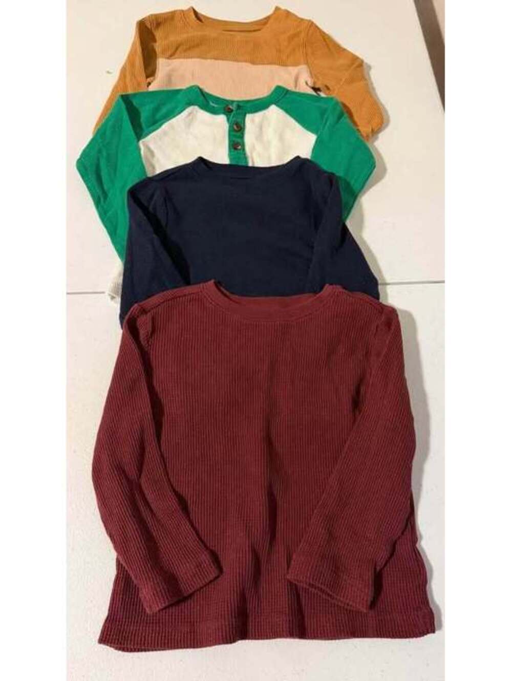 Old Navy 2T Waffle Knit Shirts